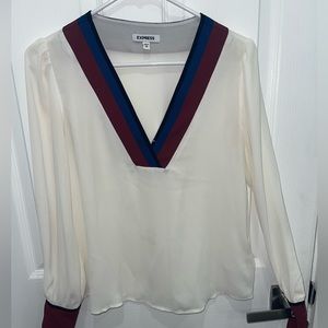 Express  XS cream blouse